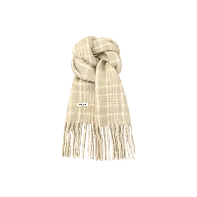 CARTELO Wool Knit Scarves Unisex-3