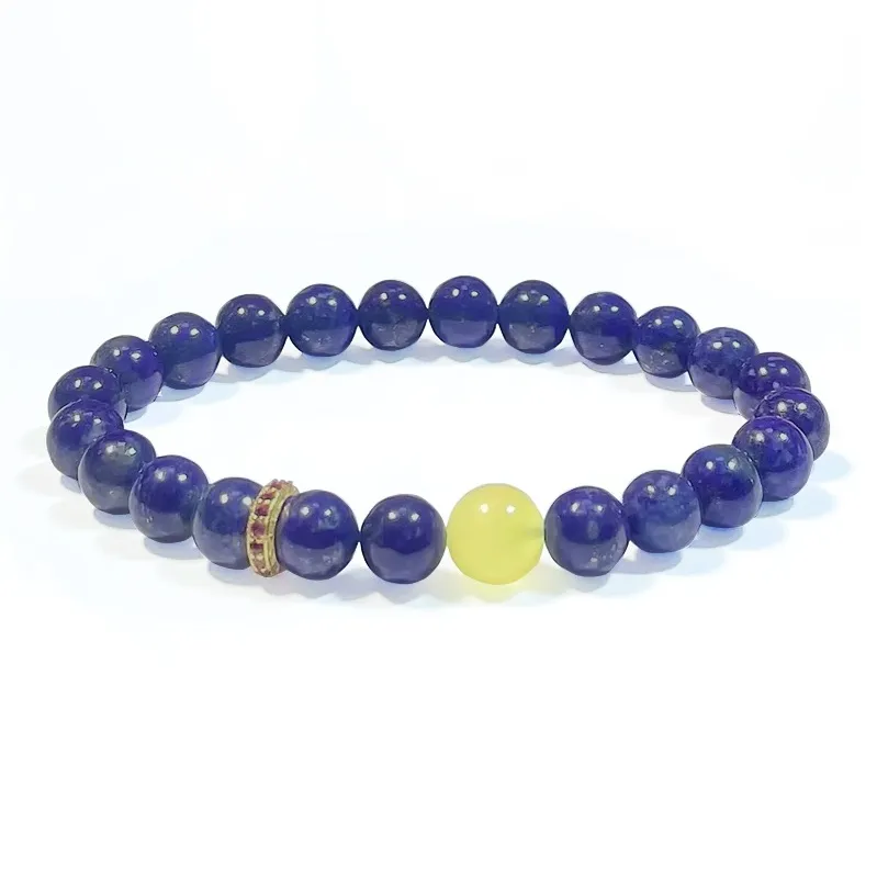 LOVEYOU PAI Lapis Lazuli Bracelets Unisex-0