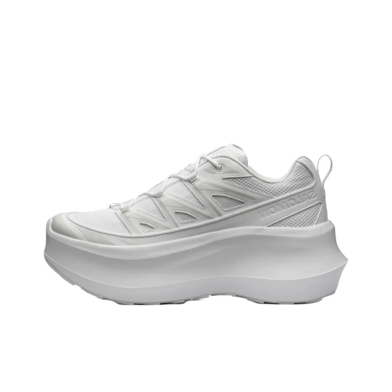 SALOMON x CDG XT 6 Low Top Casual Shoes Women's White-0