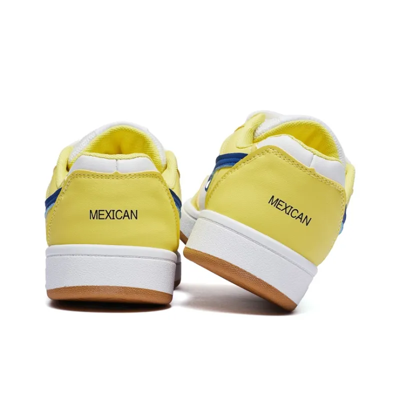 MEXICAN Abrasion Resistant Low Top Skateboard Shoes Women's-11