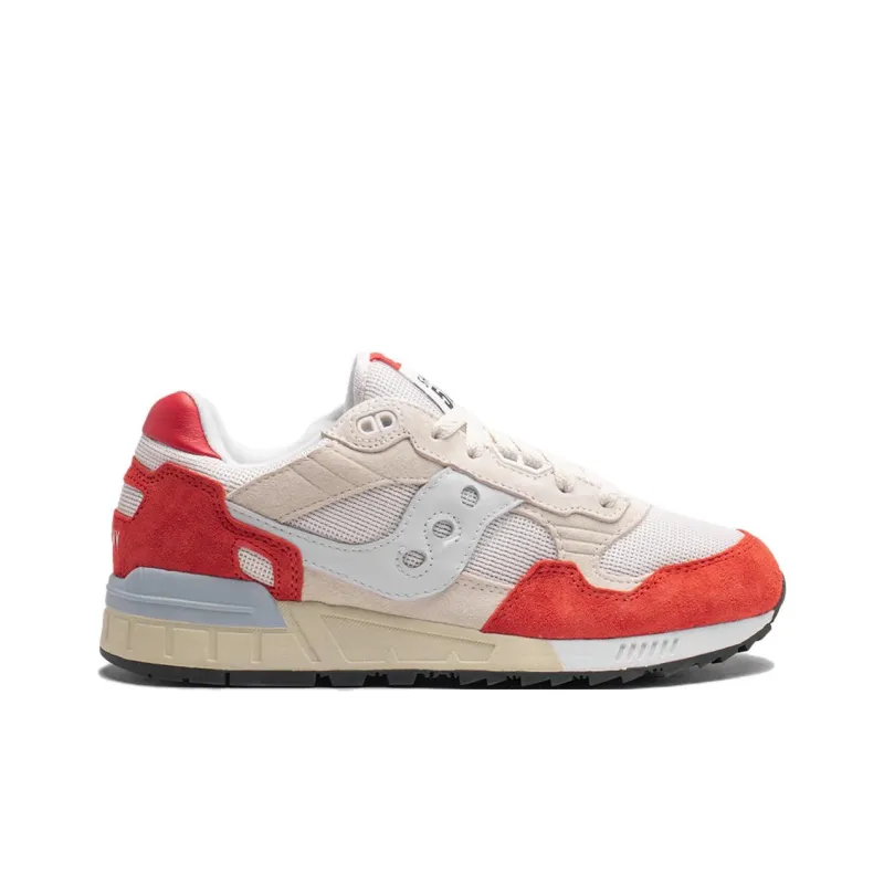 Saucony Shadow 5000 White Cream Red-1
