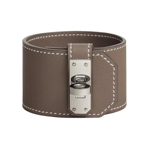 HERMES Palladium Wristbands Women's Multicolor