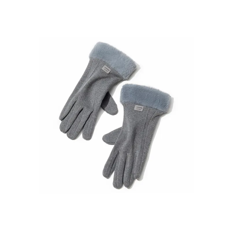 Shanghai Story Polyester Knit Gloves Women's-11