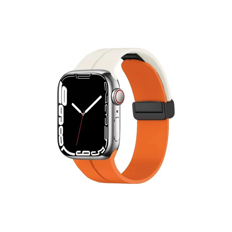 Bevichi Watch Band Apple Compatibility Silicone Material-6