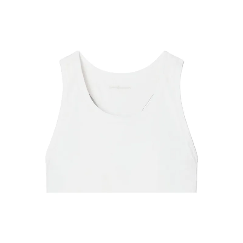 TORY BURCH SS24 Sleeveless Dress Women's White-1