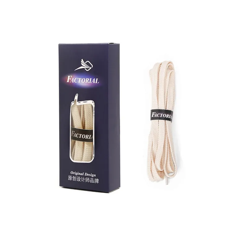 FACTORIAL Polyester Fabric Shoelaces Unisex-2