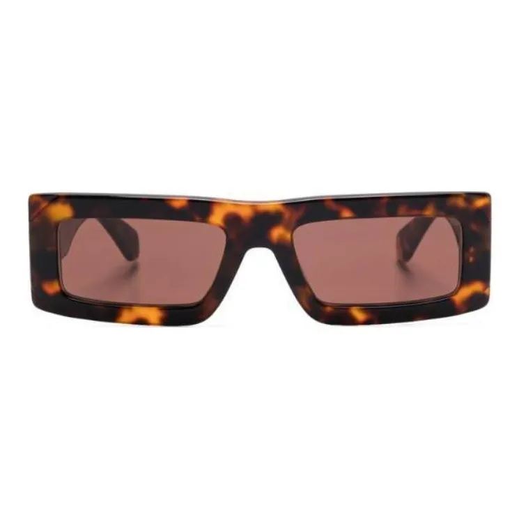 OFF WHITE Laurel Rectangular Frame Sunglasses-1