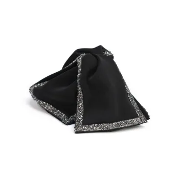 Left Europe Fabric Hair Clips Women's