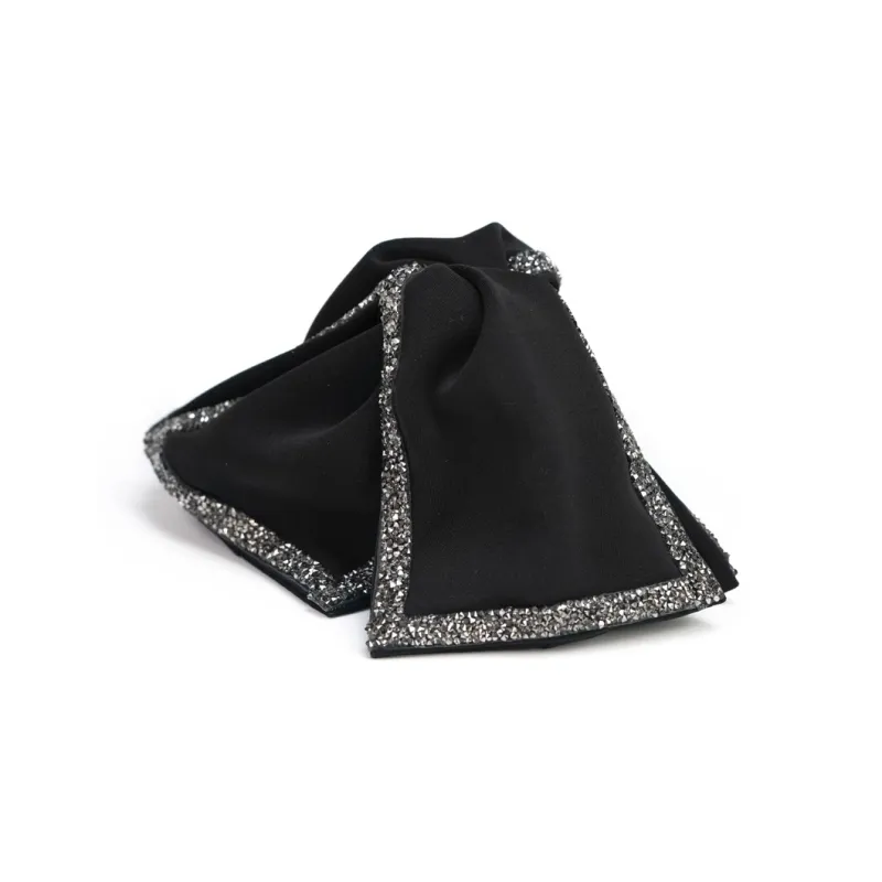 Left Europe Fabric Hair Clips Women's-0