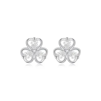 Lady Go Sterling Silver Stud Earrings Women's