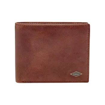 FOSSIL Cow Leather Wallet Men's Brown