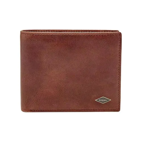 FOSSIL Cow Leather Wallet Men's Brown