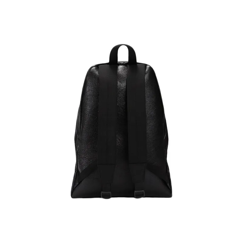 Balenciaga Explorer Sheepskin Backpack Men's Black-3