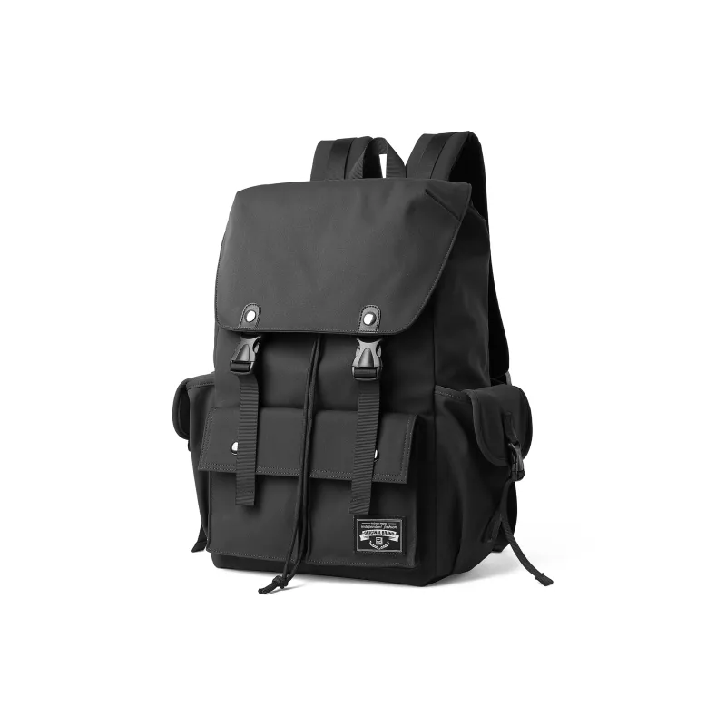 MOYYI Oxford Backpack Men's Dark Green Black Gray-9