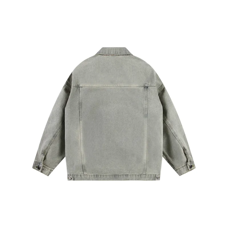 Supremo Cat Denim Jacket Unisex-5