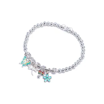 BLESSED BULLET 999 Fine Silver Bracelets Women's