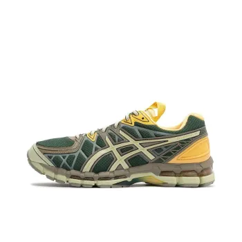 KIKO KOSTADINOV x Asics Gel Kayano20 Anti Slip Wear Resistant Low Top Running Shoes Unisex Green Yellow