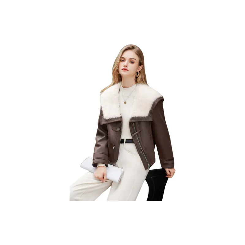 TOUCH Down Jacket Women's Dark Coffee-1