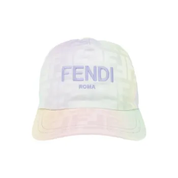 FENDI Logo Embroidered Baseball Cap