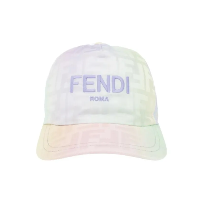FENDI Logo Embroidered Baseball Cap-0