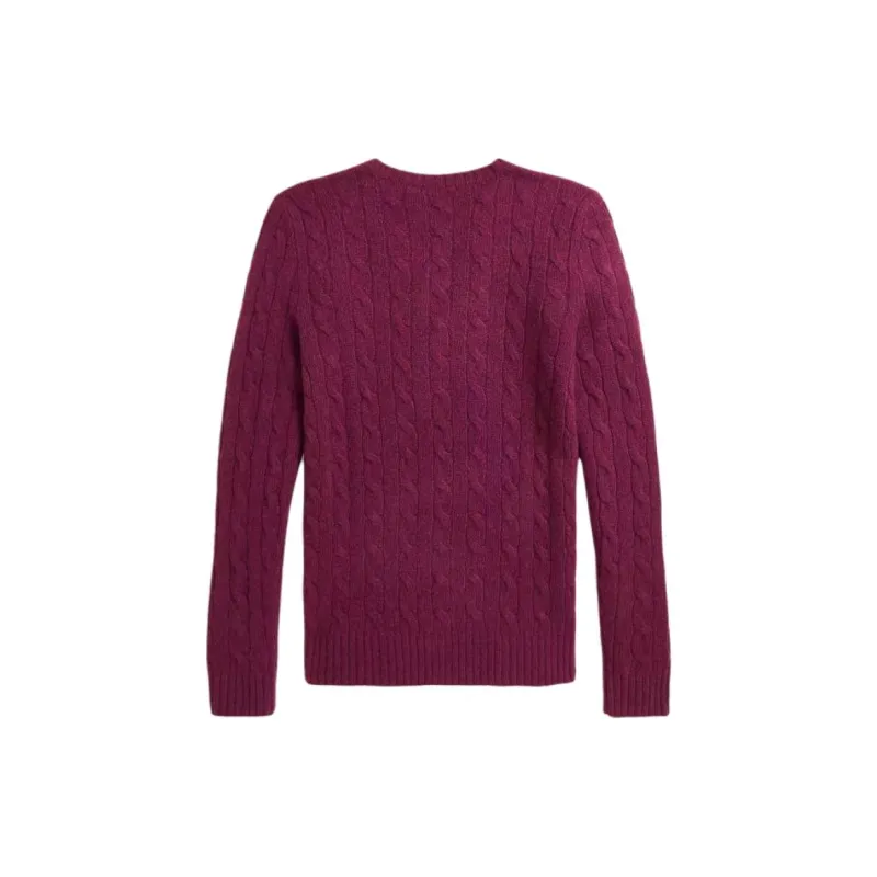 Polo Ralph Lauren Pony Embroidered Cable Knit Jumper-1