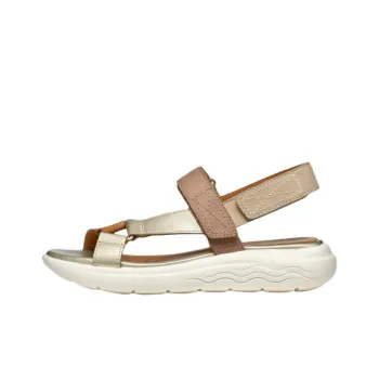 GEOX Spherica EC5W Beach Sandals Women's Gold Umber