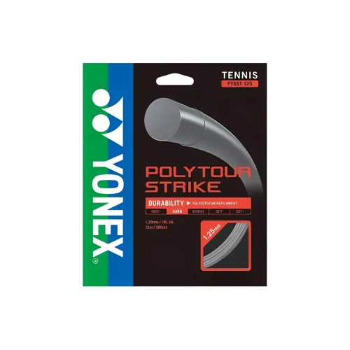 YONEX Tennis Racket Strings Polyester Unisex 12m*1.25mm Bright Orange