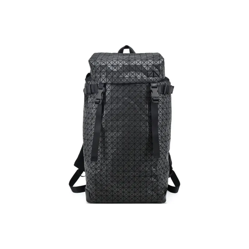 ISSEY MIYAKE HIKER Polyurethane Backpack Unisex Matte Black-3