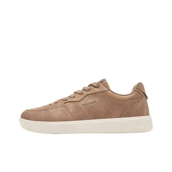 QIAODAN Non slip Lightweight Low Top Skateboard Shoes Men's Brown