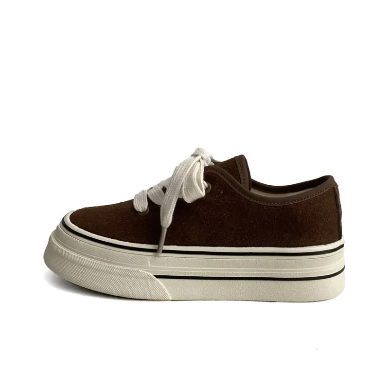 N6N8 Anti-Slip And Wear-Resistant Lightweight Low-Top Canvas Shoes Women's-7