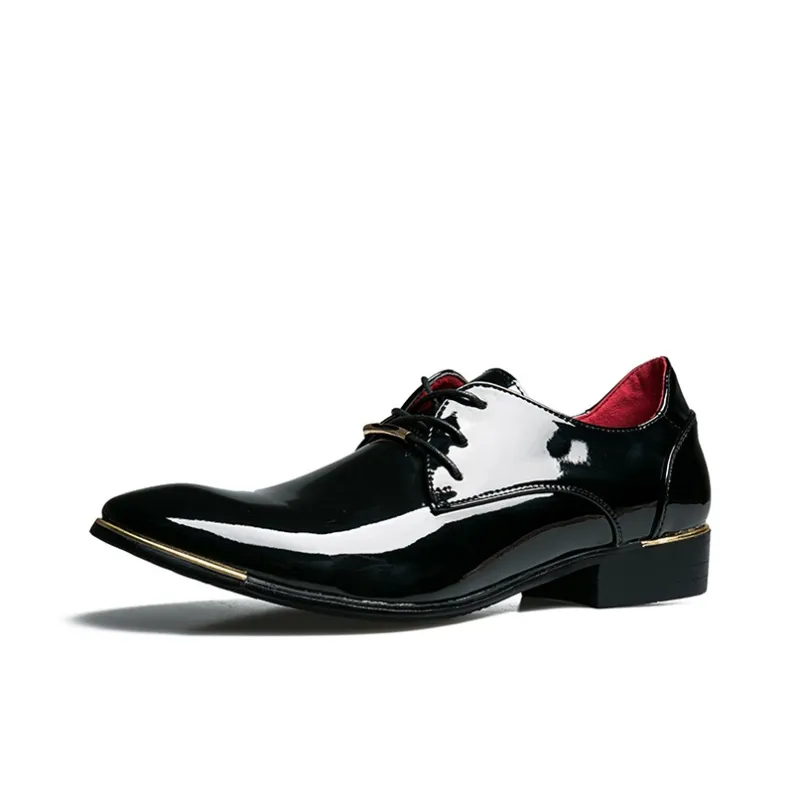 ORP Dress Shoes Men Low Top Black-0