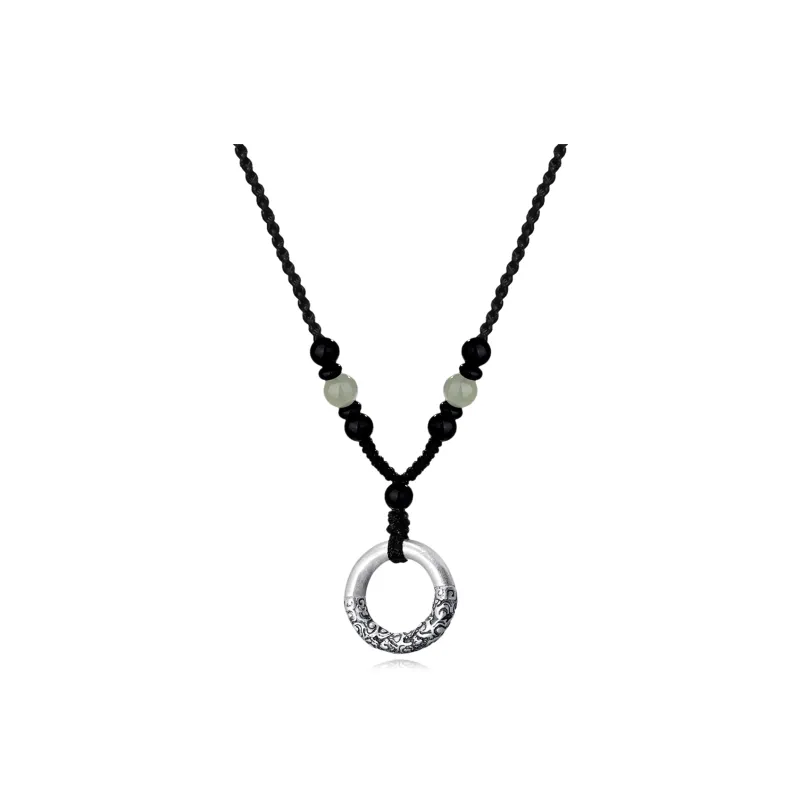 SUCH NICE S999 Fine Silver Necklaces Men's-0