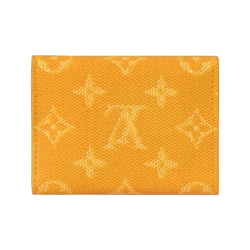 LOUIS VUITTON Envelope Business Card Holder Yellow-2