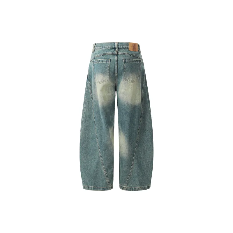 VINMUK Jeans Unisex Washed Blue-1