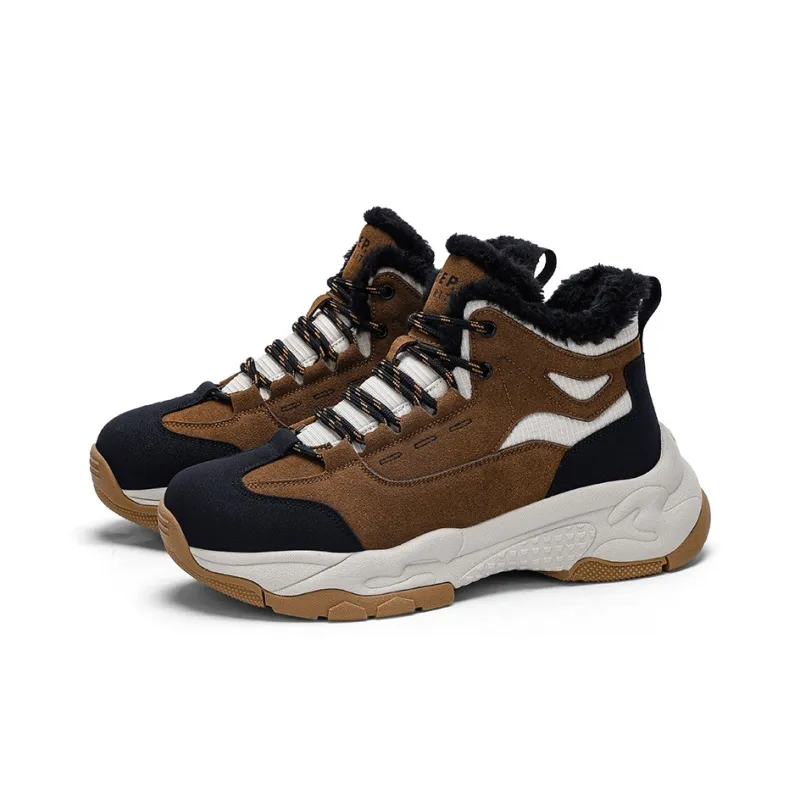 JEEP SPIRIT Snow Boots Men Caramel Brown-4