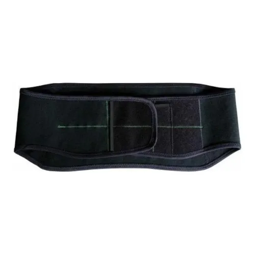 Mizuno Back Support Braces Running Yoga Protective Black Elastane Cotton Polyester Blend Women's