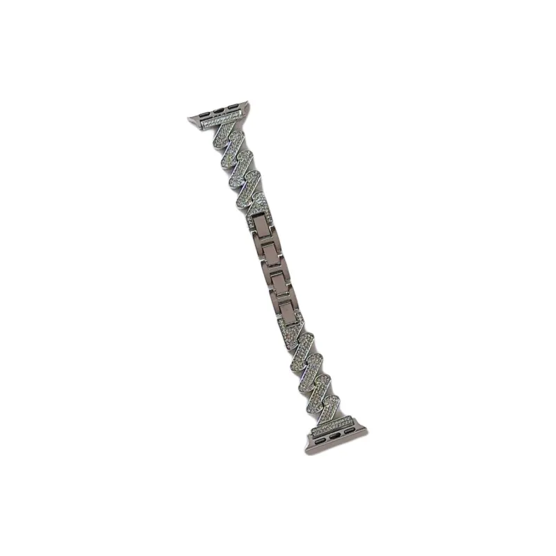 Bevichi Watch Band Apple Compatibility Metal-3