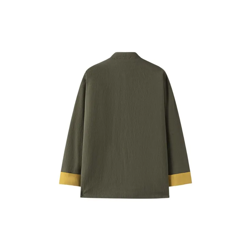 XUANSHENG Jackets Coats Men's Army Green-2