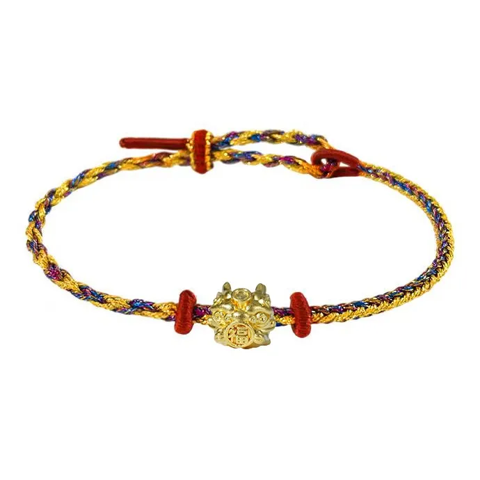 LOULANBOWUGUAN Gold Bracelet Unisex-0