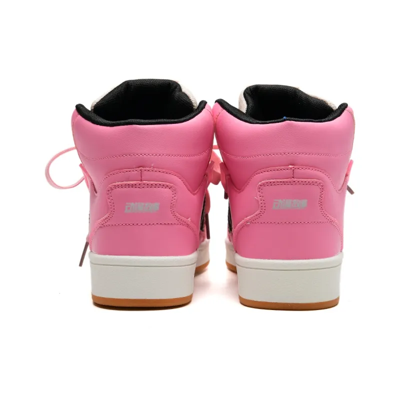 Anime Story Slip Resistant, Abrasion Resistant, Lightweight, Breathable Mid Top Skateboard Shoes Unisex Box Included-35