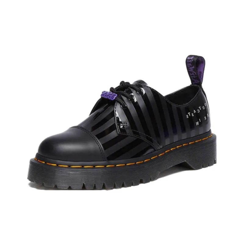 Wednesday x Dr.Martens 1461 Be Low Top Casual Shoes Unisex Black-0