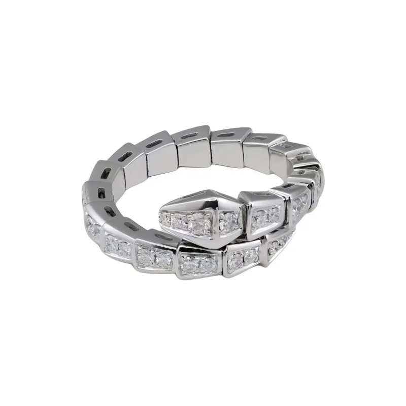 BVLGARI White Gold Rings Women's-0