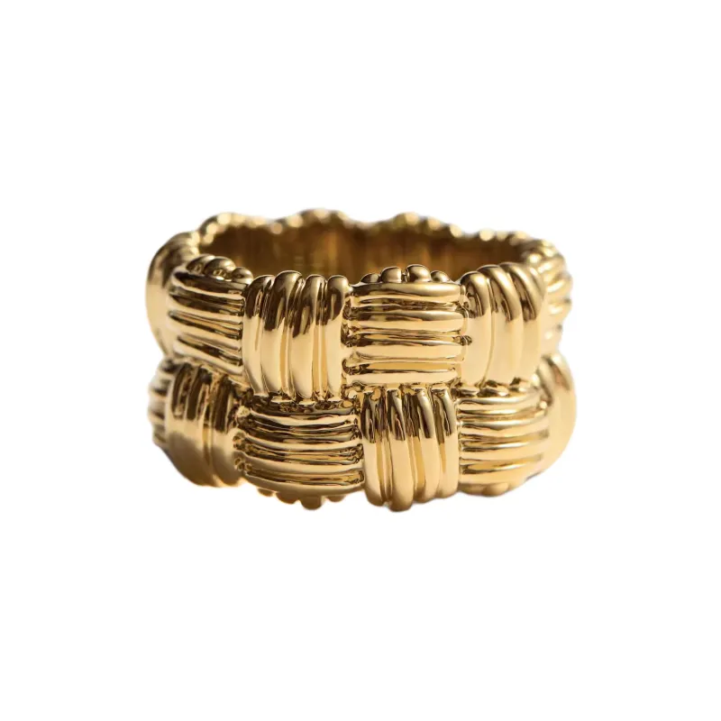 Other Stories Brass Rings Women's Gold-0