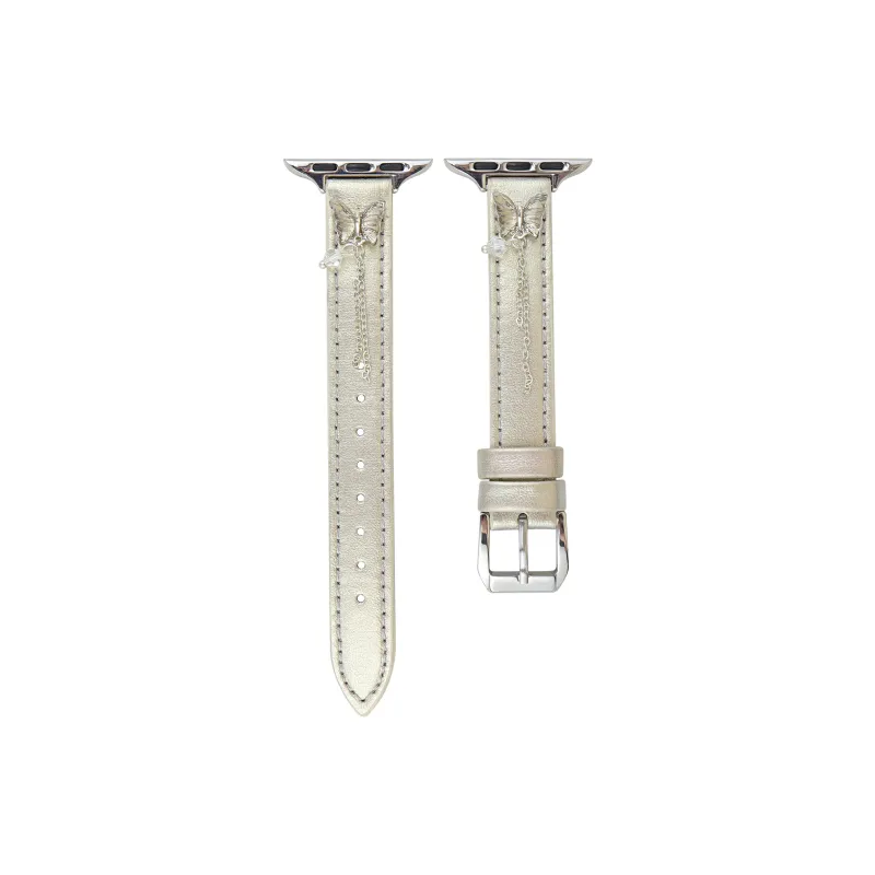LOVINGCOOL Watch Band Apple Compatibility Genuine Leather Material-0