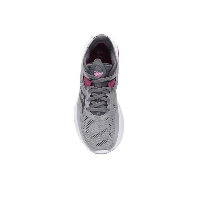Saucony Guide 15 Anti Slip Wear Resistant Low Top Running Shoes Women's Gray-2