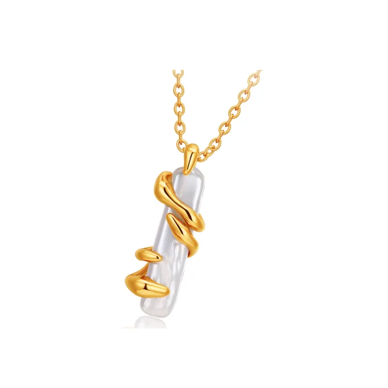 RUNXINZHUBAO Freshwater Pearl Necklaces Women's-1