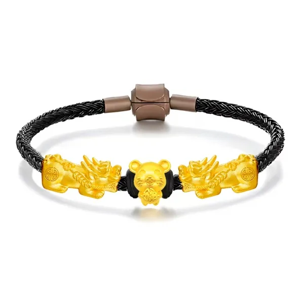 LIU GUI FU JEWELRY Gold Bracelet Unisex-10
