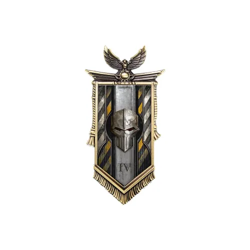STARFORGED Warhammer 30K Horus Heresy Merch Iron Warriors 1st Company Banner Anime / Games Fridge Magnets