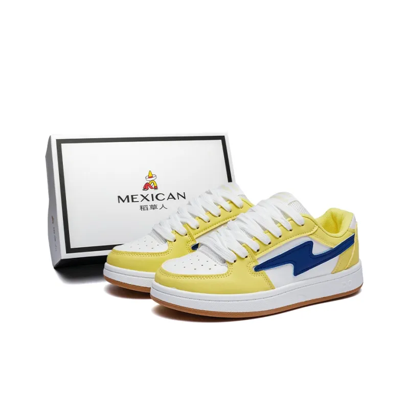 MEXICAN Abrasion Resistant Low Top Skateboard Shoes Women's-18