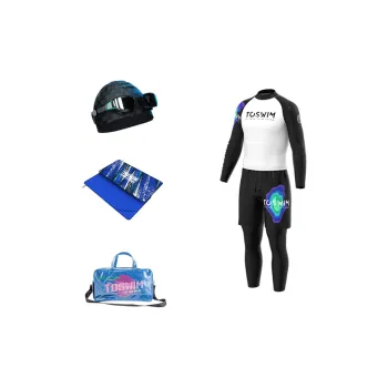 TOSWIM Men'swim Set God Of Five Piece Set Men's Phantom Color Remote Control